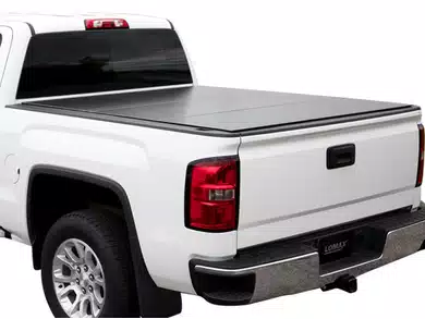Lomax Hard Tri-Fold Tonneau Cover